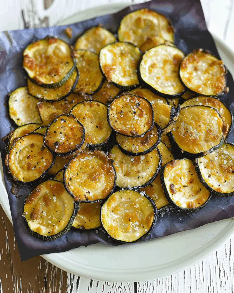 Baked Zucchini Chips