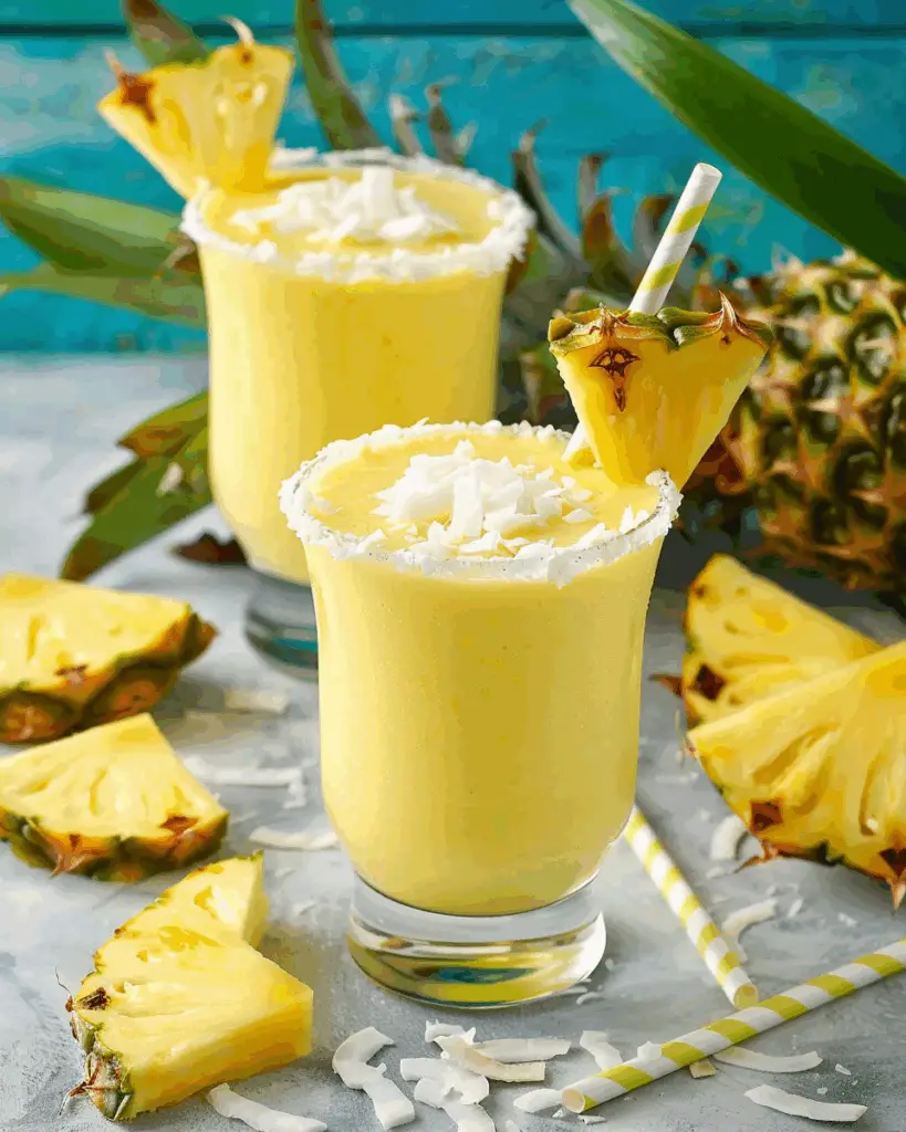 Pineapple Coconut Smoothie