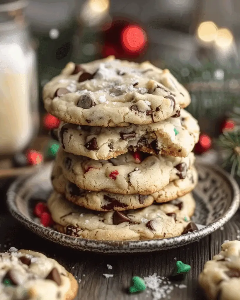 Best Winter Wonderland Chocolate Chip Cookies