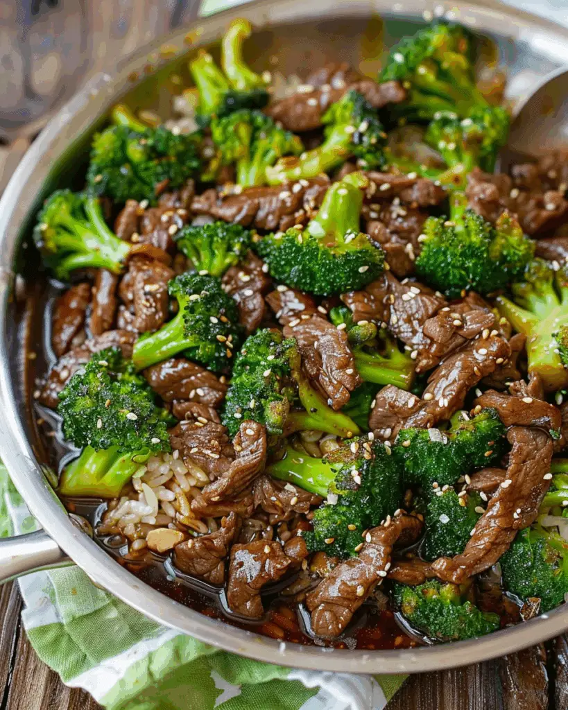 Beef and Broccoli