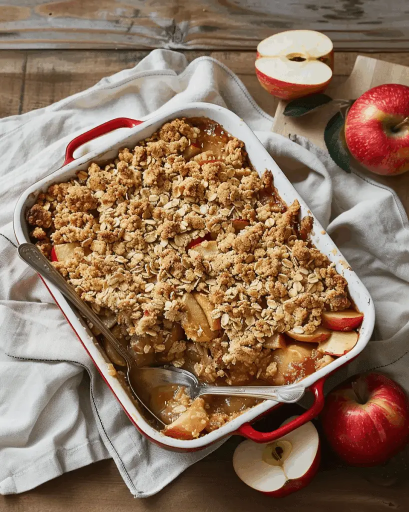 Best Apple Oatmeal Crisp