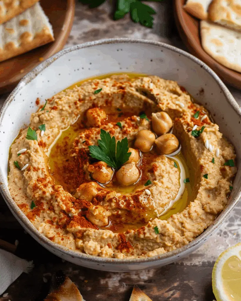 Smoky Paprika Hummus