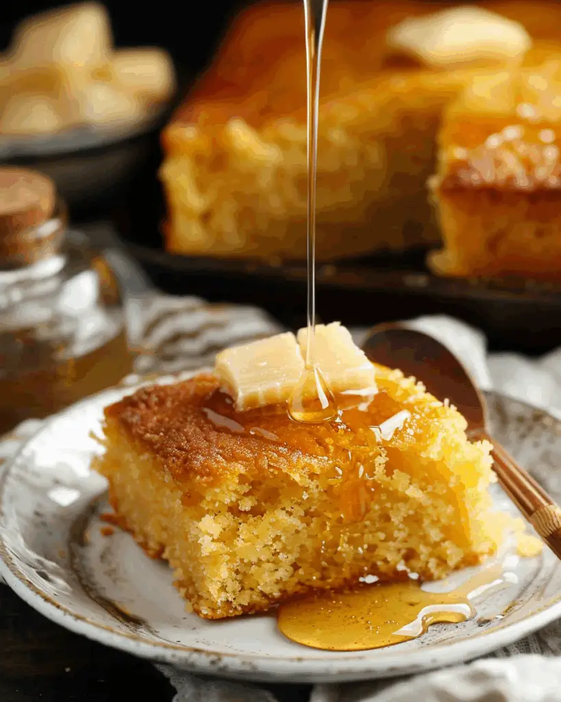 Sweet Honey Cornbread
