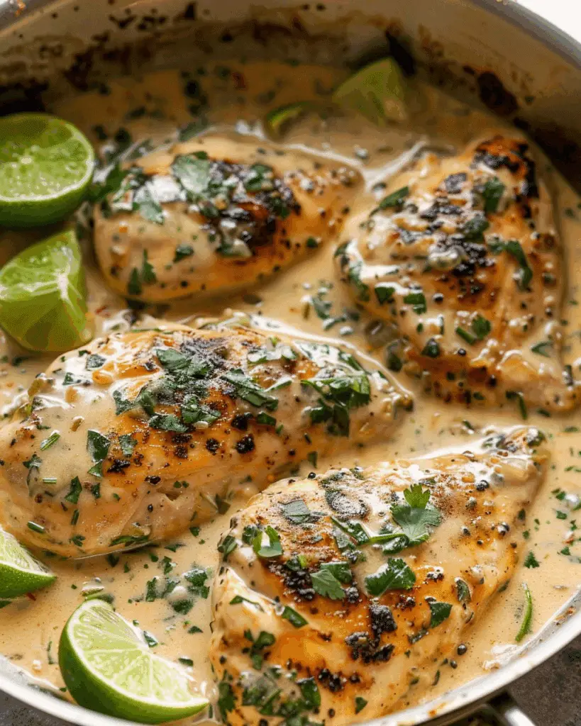 Creamy Cilantro Lime Chicken
