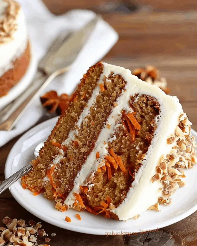 The Best Carrot Cake Recipe