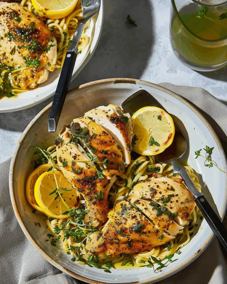 Simple Lemon Herb Chicken