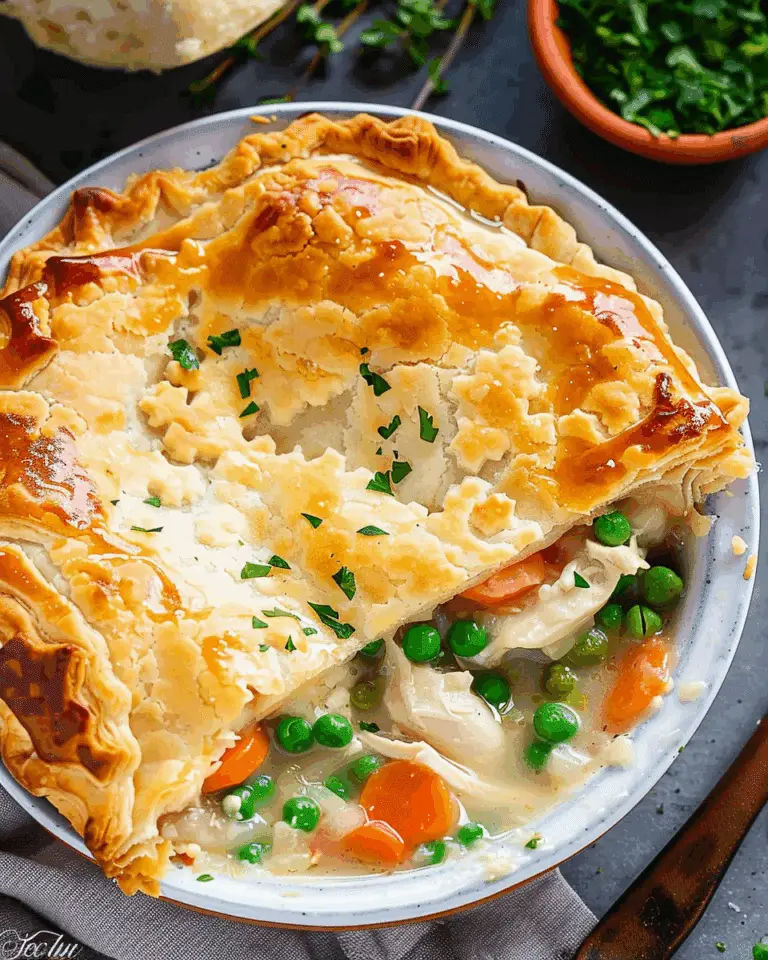 Puff Pastry Chicken Pot Pie