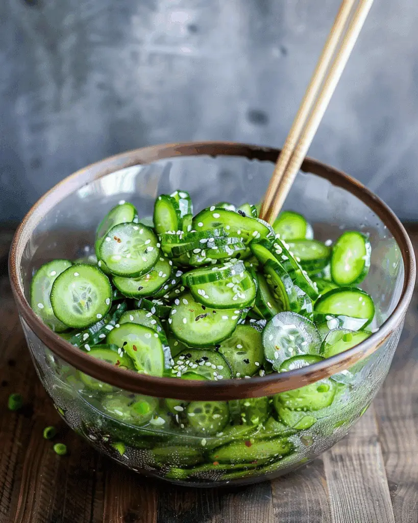 Asian Cucumber Salad