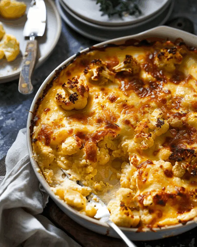 Cauliflower Cheese