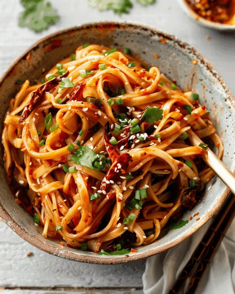 Spicy Chili Garlic Noodles