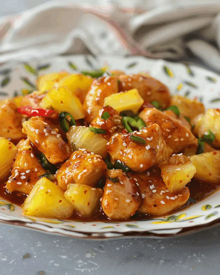 15‑Minute Sweet Chili Pineapple Chicken