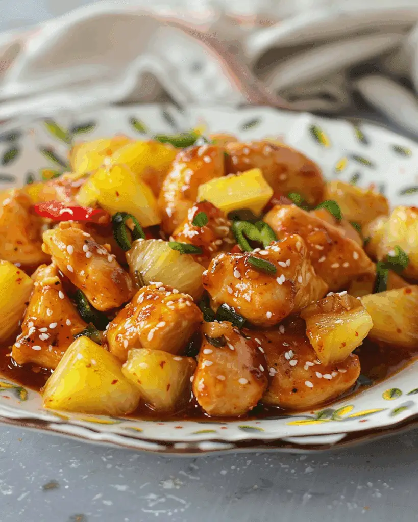 15‑Minute Sweet Chili Pineapple Chicken