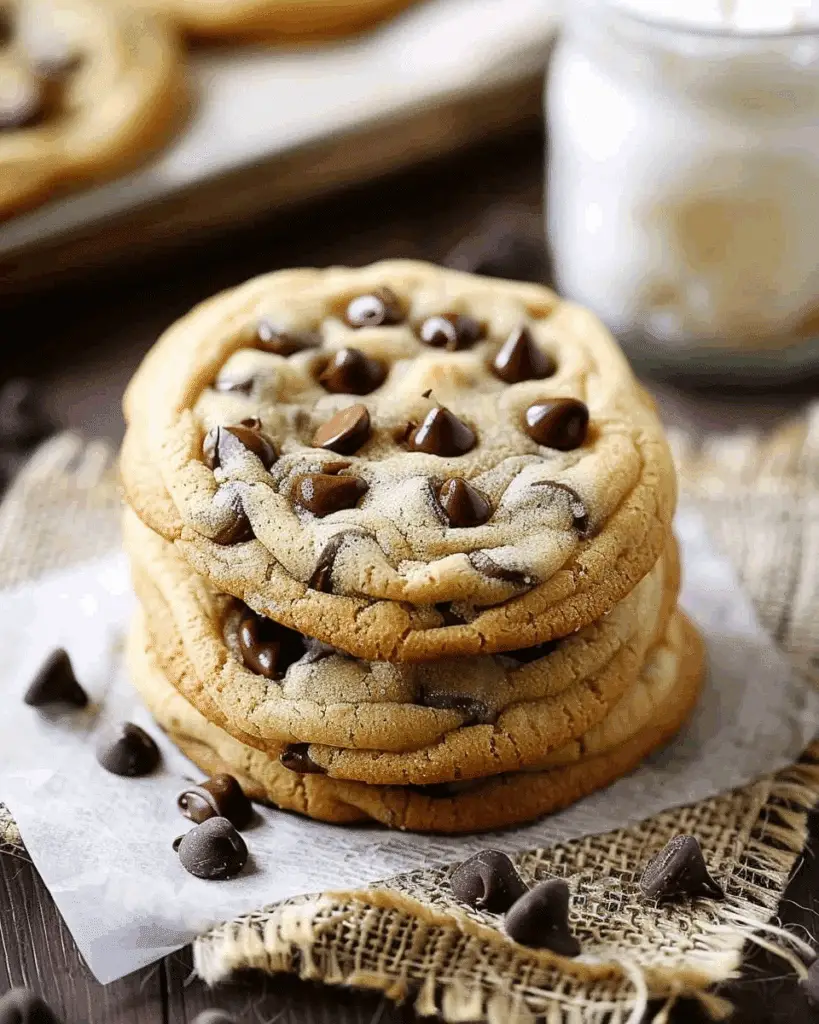 The Best Soft Chocolate Chip Cookies