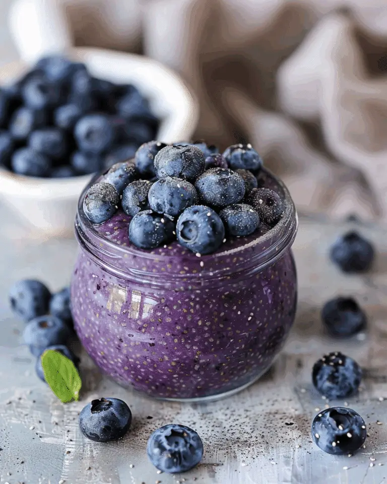 Blueberry Chia Pudding
