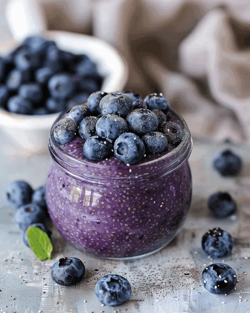 Blueberry Chia Pudding