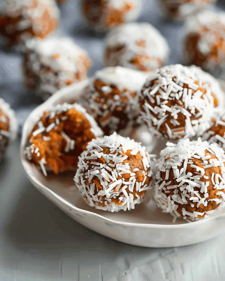 Carrot Cake Energy Balls