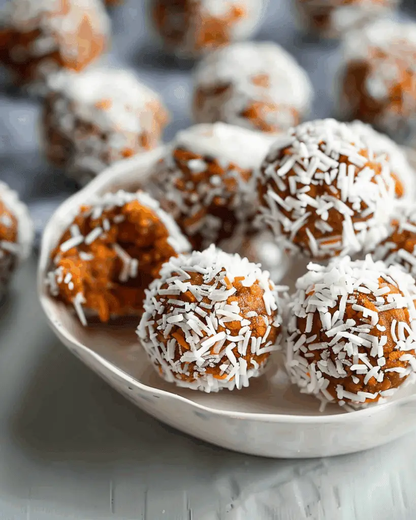 Carrot Cake Energy Balls