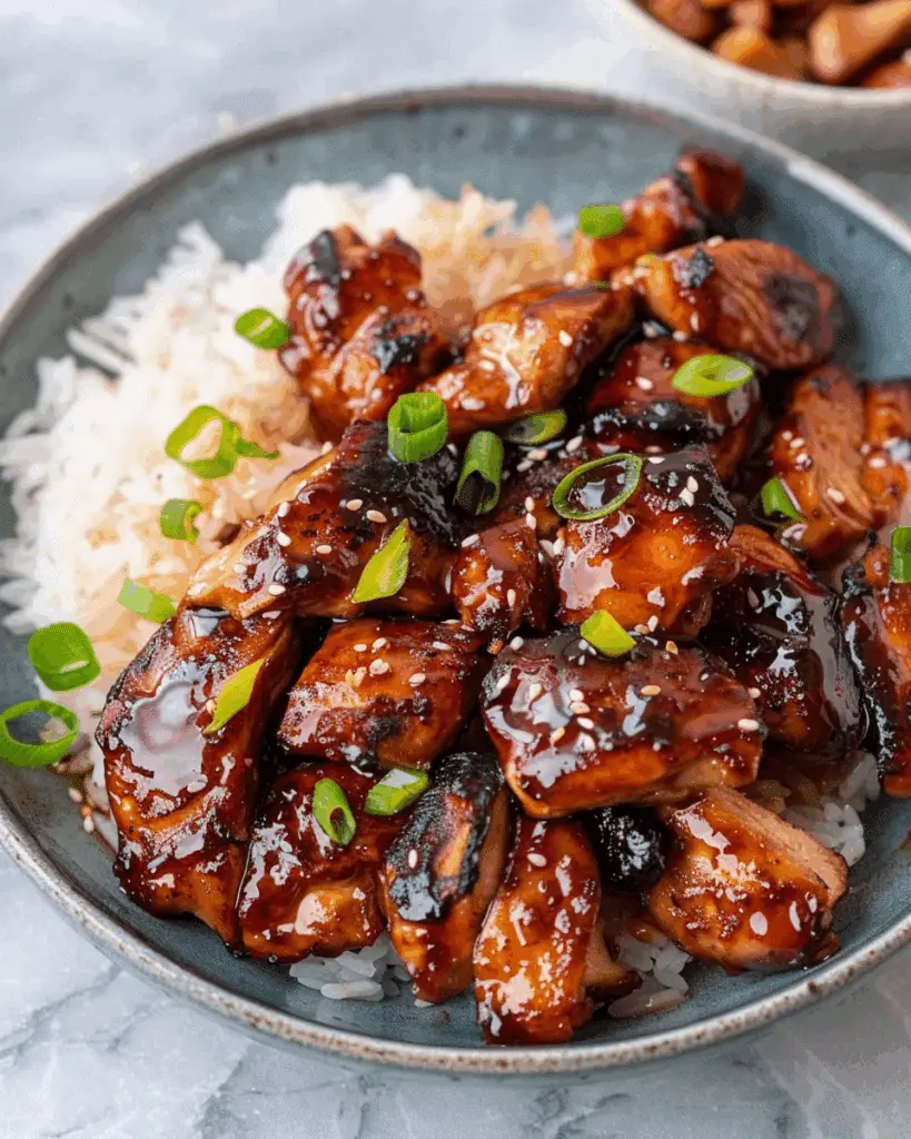 Air Fryer Teriyaki Chicken