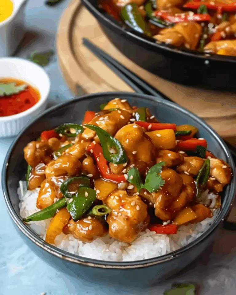 Crispy Sweet Chilli Chicken Stir Fry