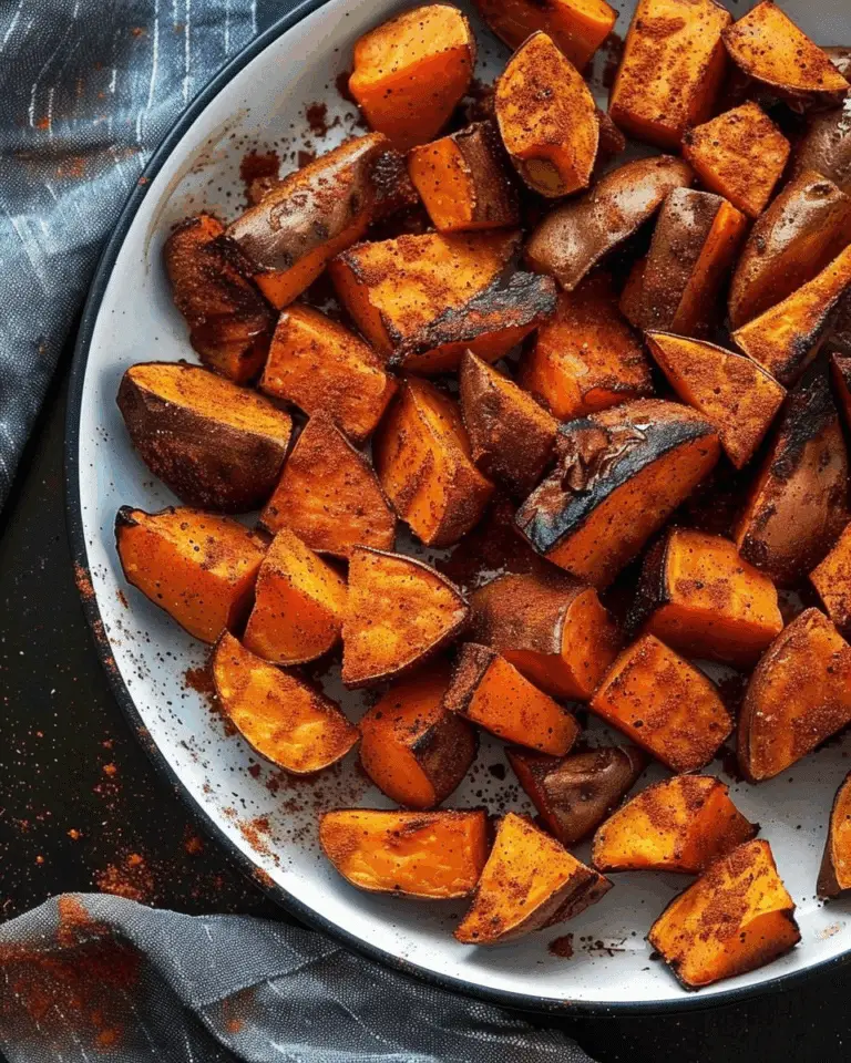 Smoked Paprika Roasted Sweet Potatoes