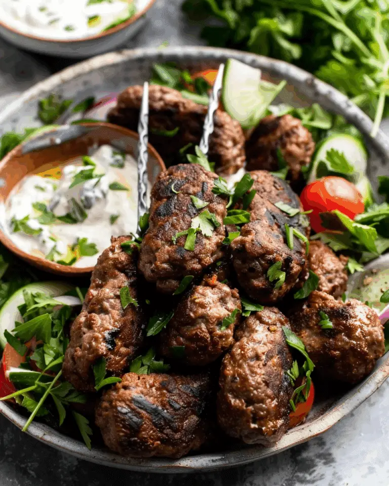 Ground Beef Kofta Recipe