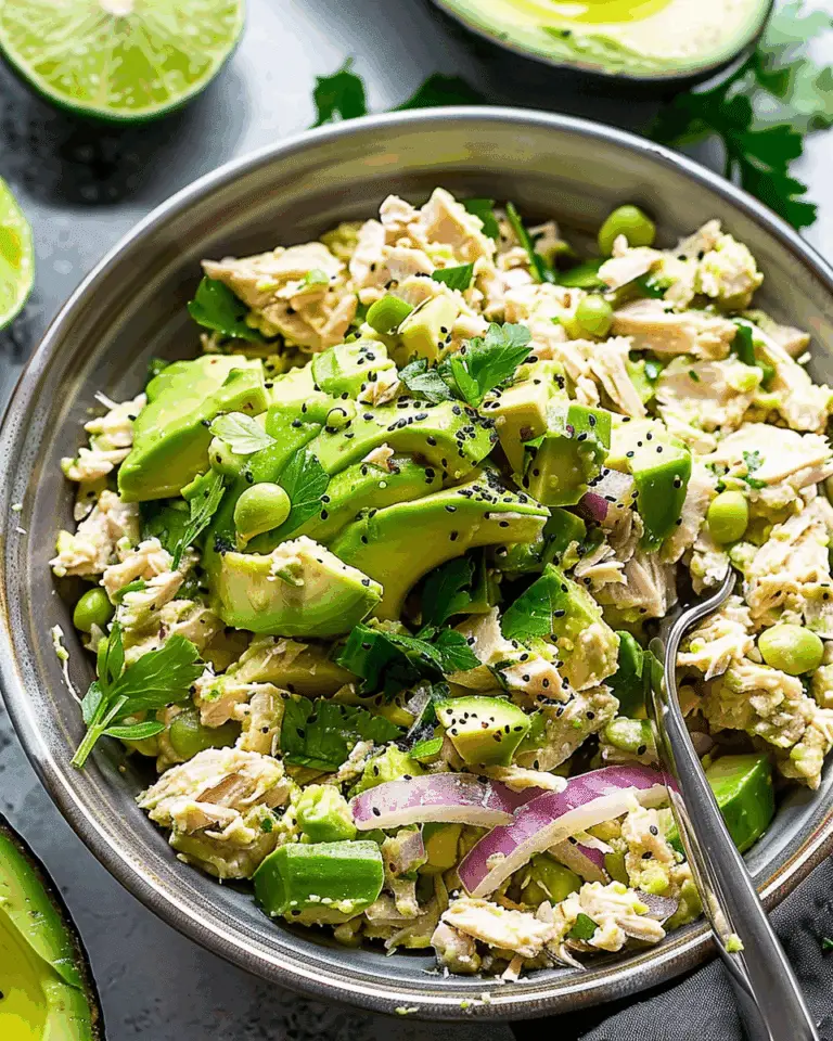 Avocado Tuna Salad