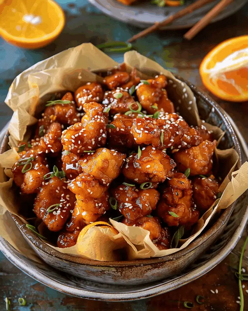Orange Sesame Chicken