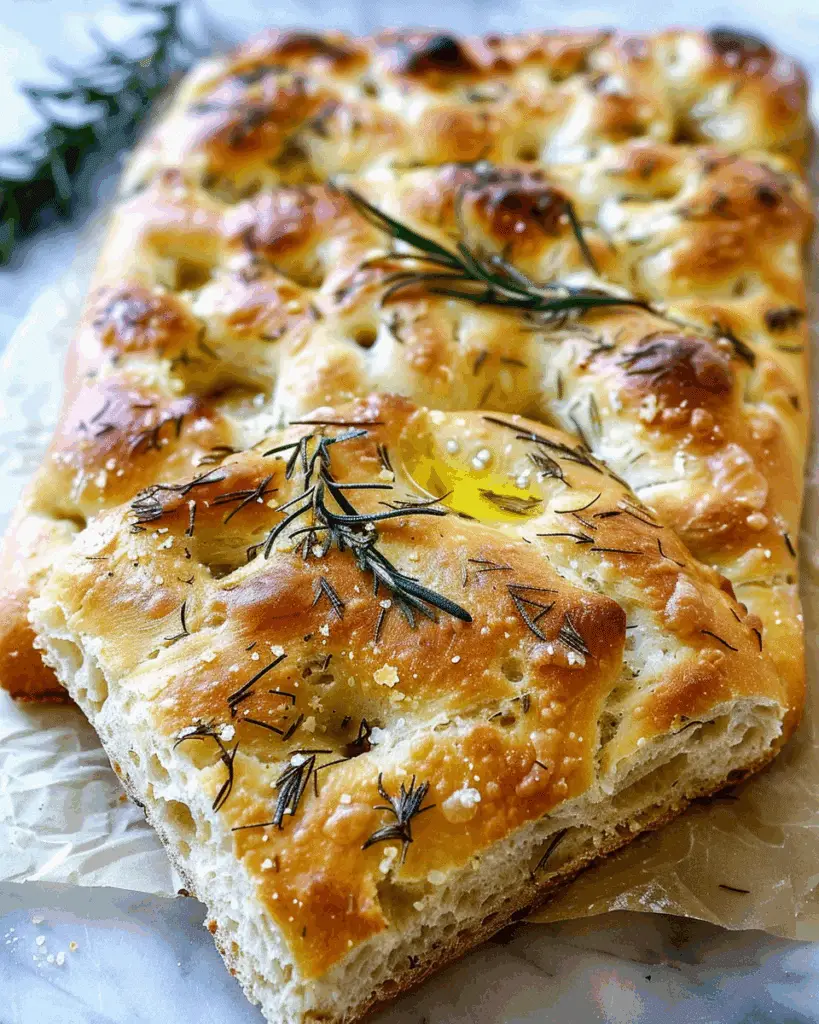Easy Focaccia Bread
