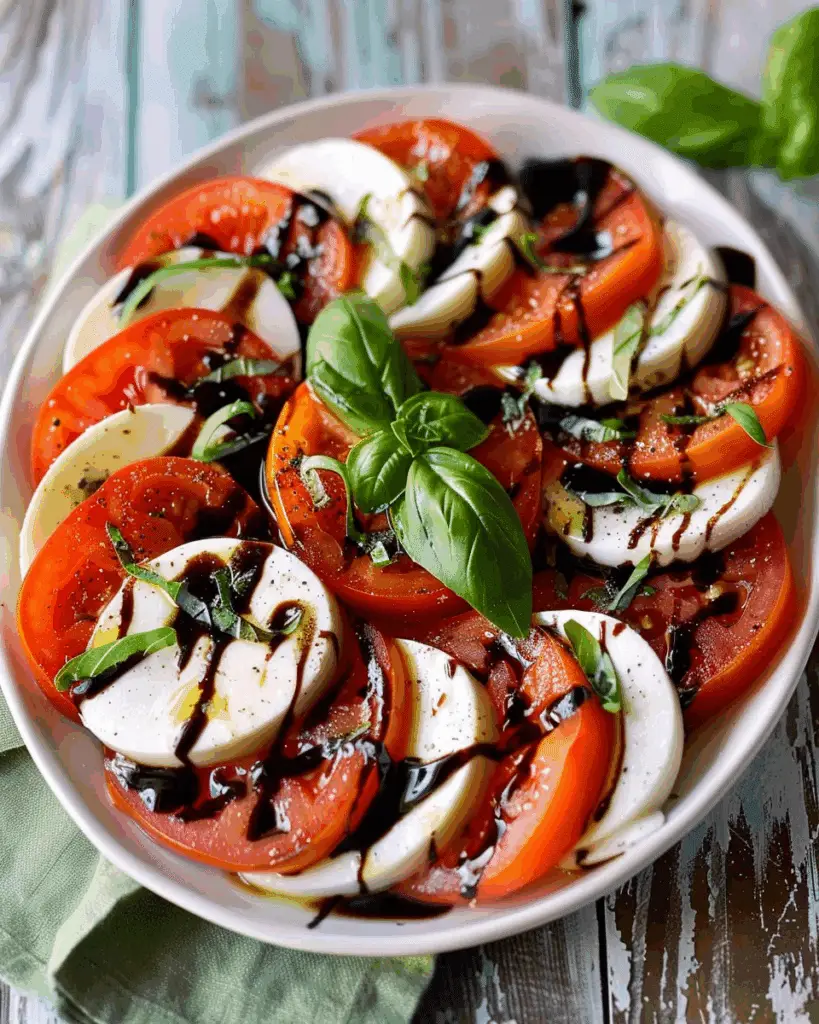 Caprese Salad with Balsamic Glaze