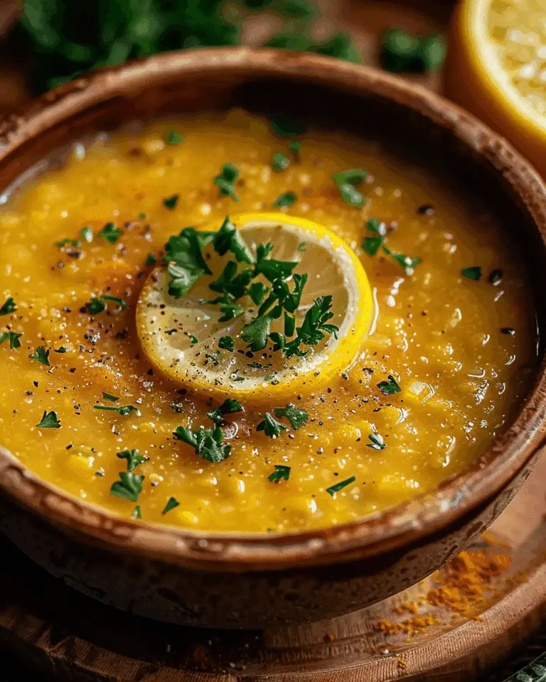 Lemony Lentil Soup