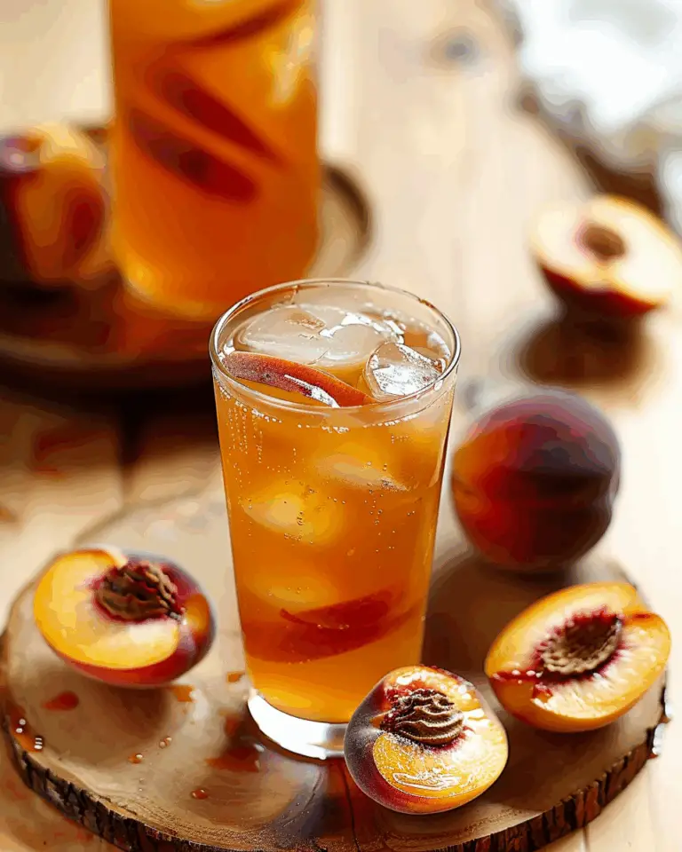 Perfect Peach Iced Tea