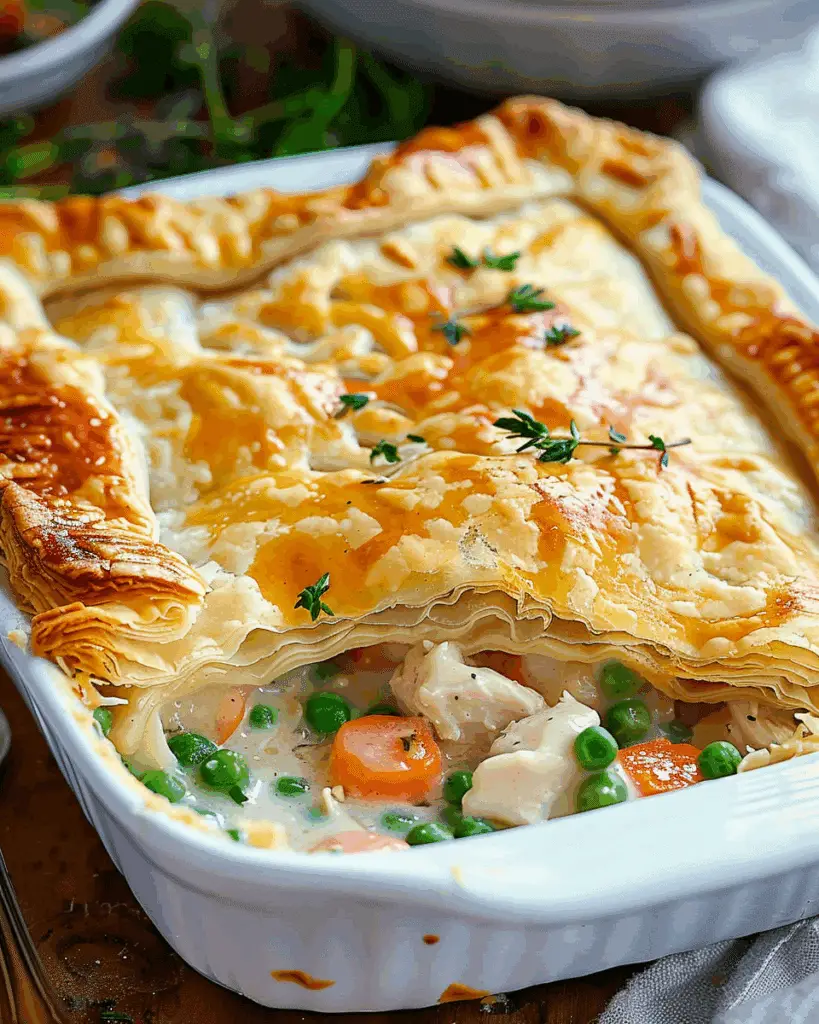 Best Puff Pastry Chicken Pot Pie