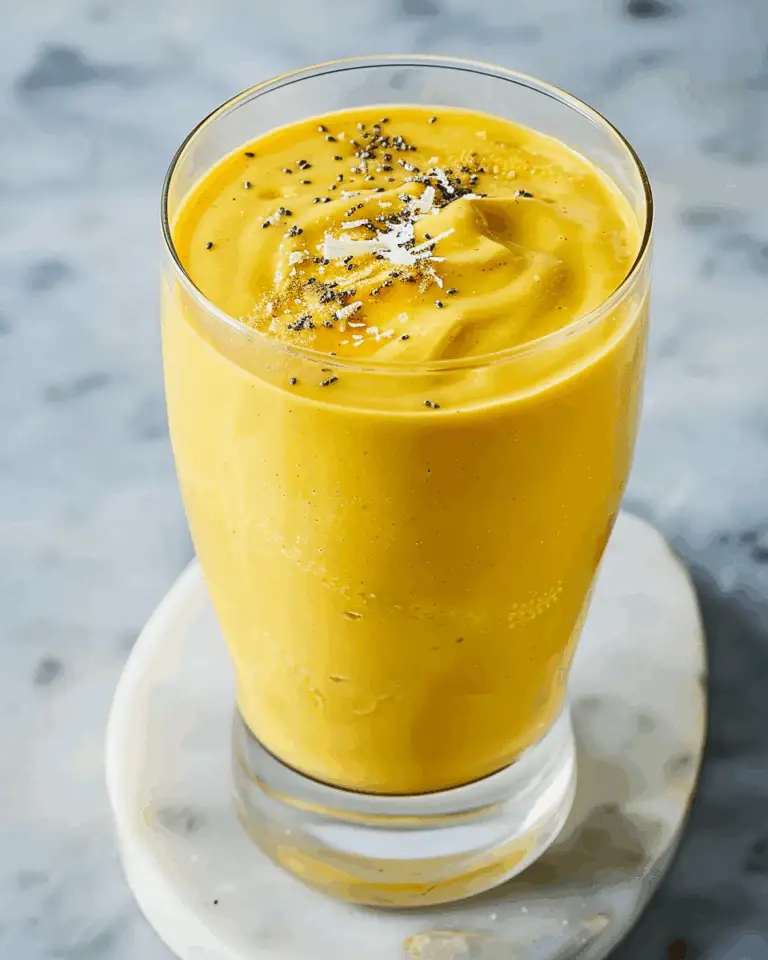 Mango Turmeric Smoothie