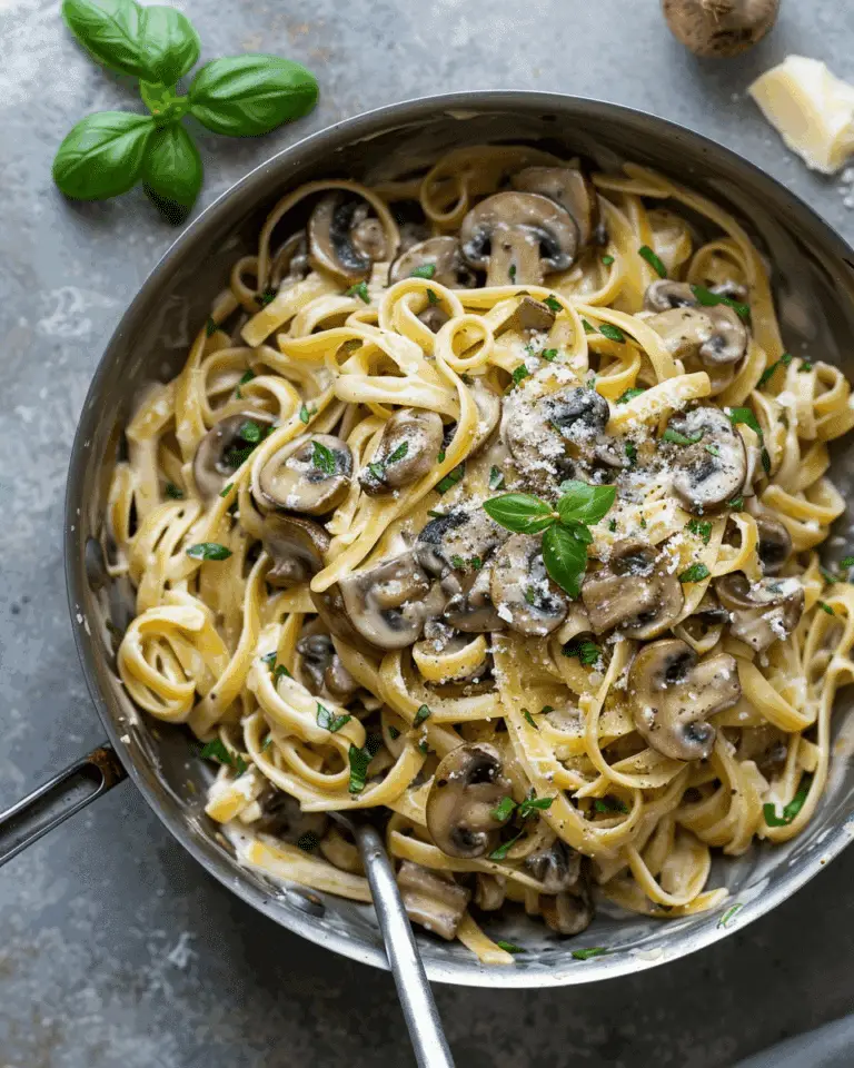 Creamy Mushroom Marsala Pasta