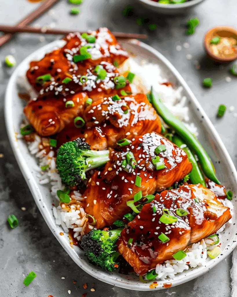 Baked Teriyaki Salmon