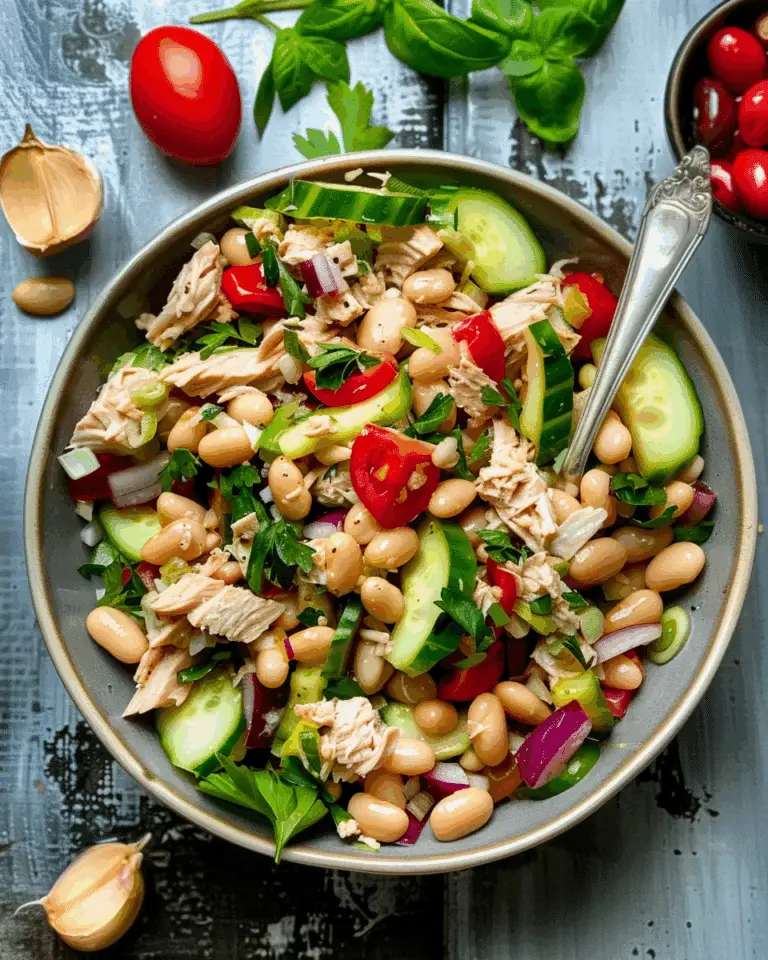 White Bean and Tuna Salad