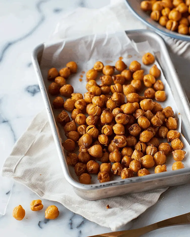 Crispy Roasted Chickpeas