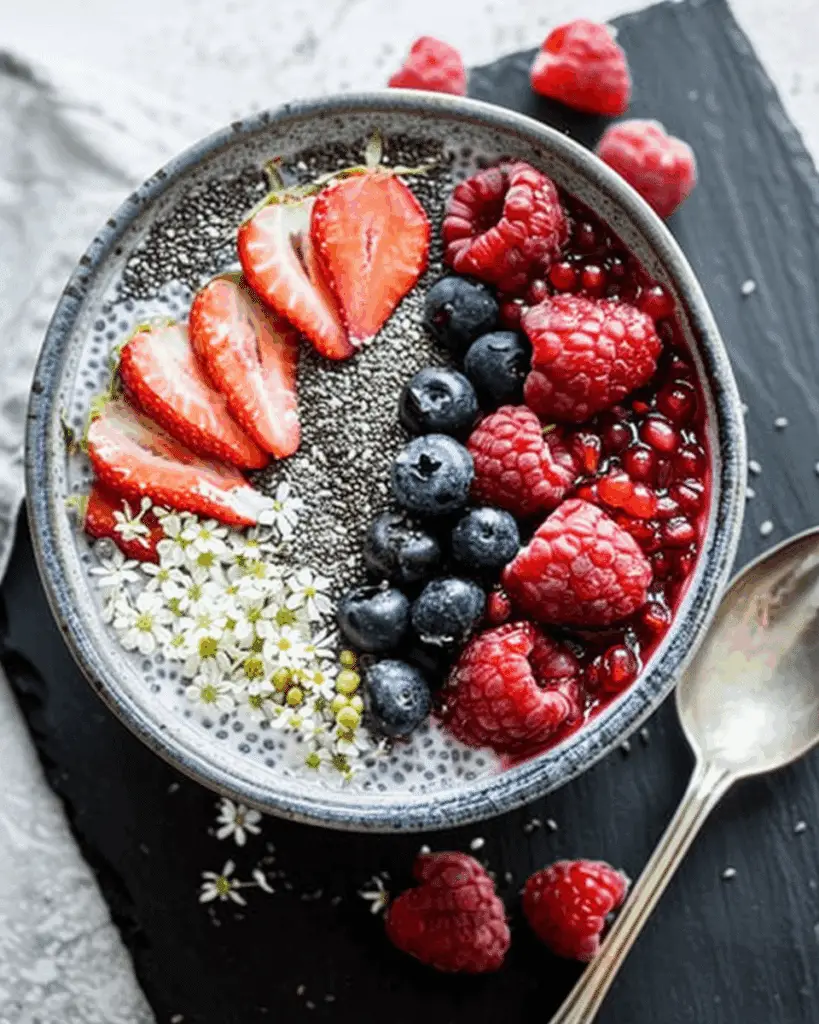 Berry Chia Breakfast Bowl