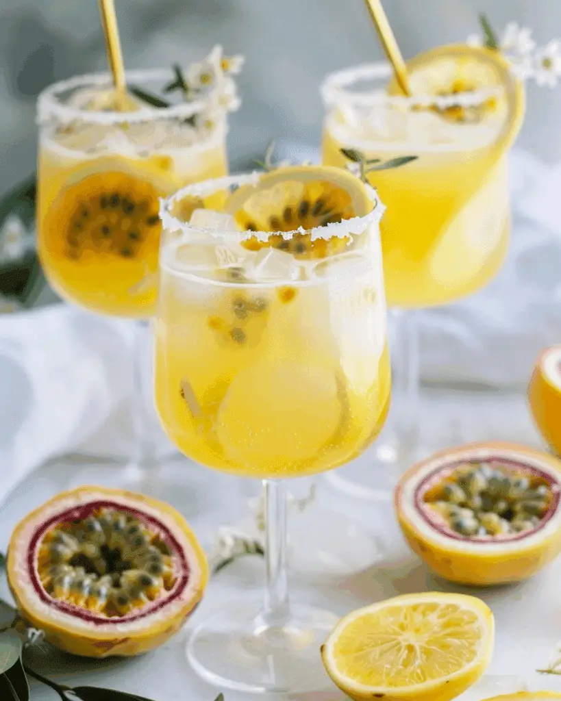 Passion Fruit Limoncello Spritz