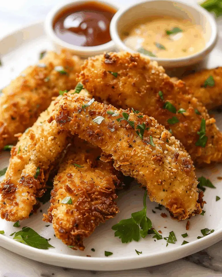 Truly Golden Crunchy Baked Chicken Tenders