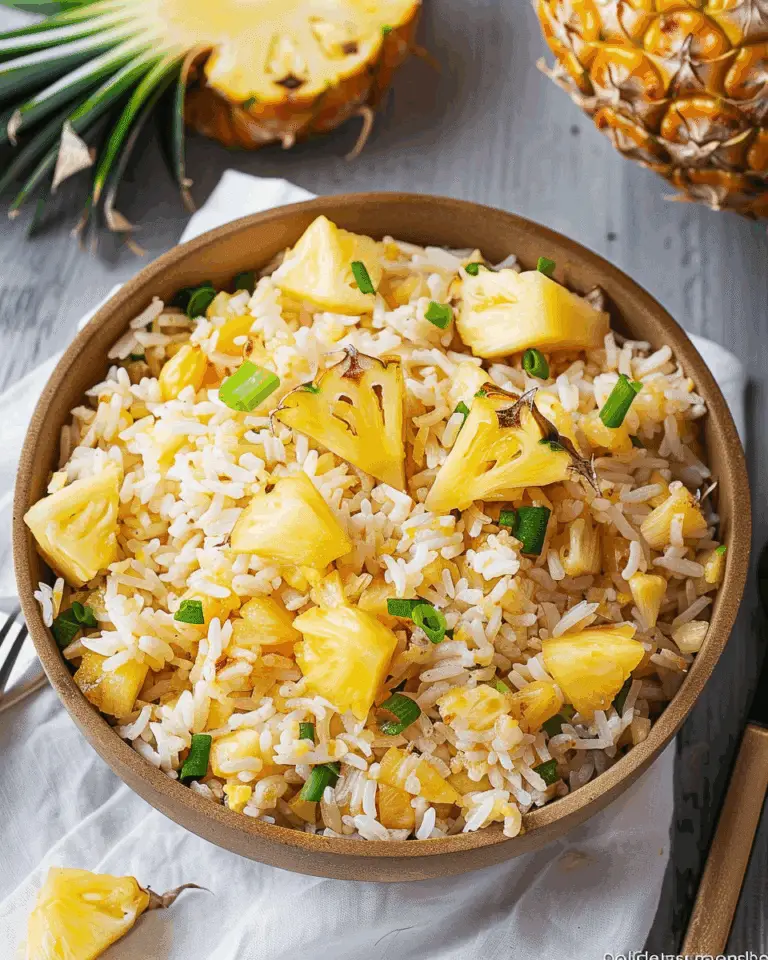 Pineapple Coconut Rice