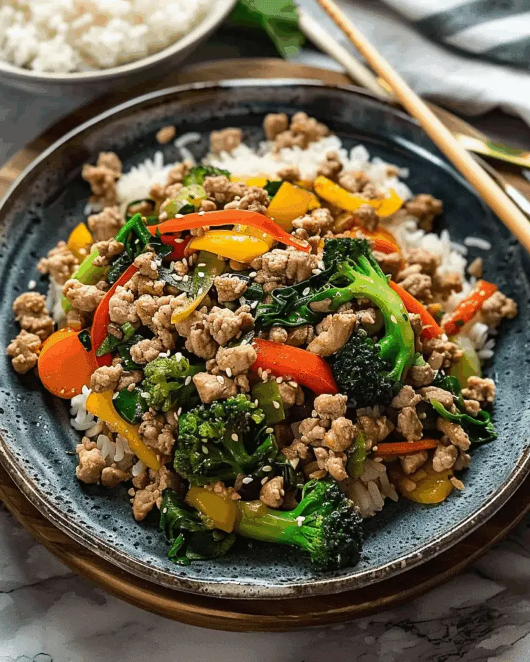 Ground Turkey Stir Fry