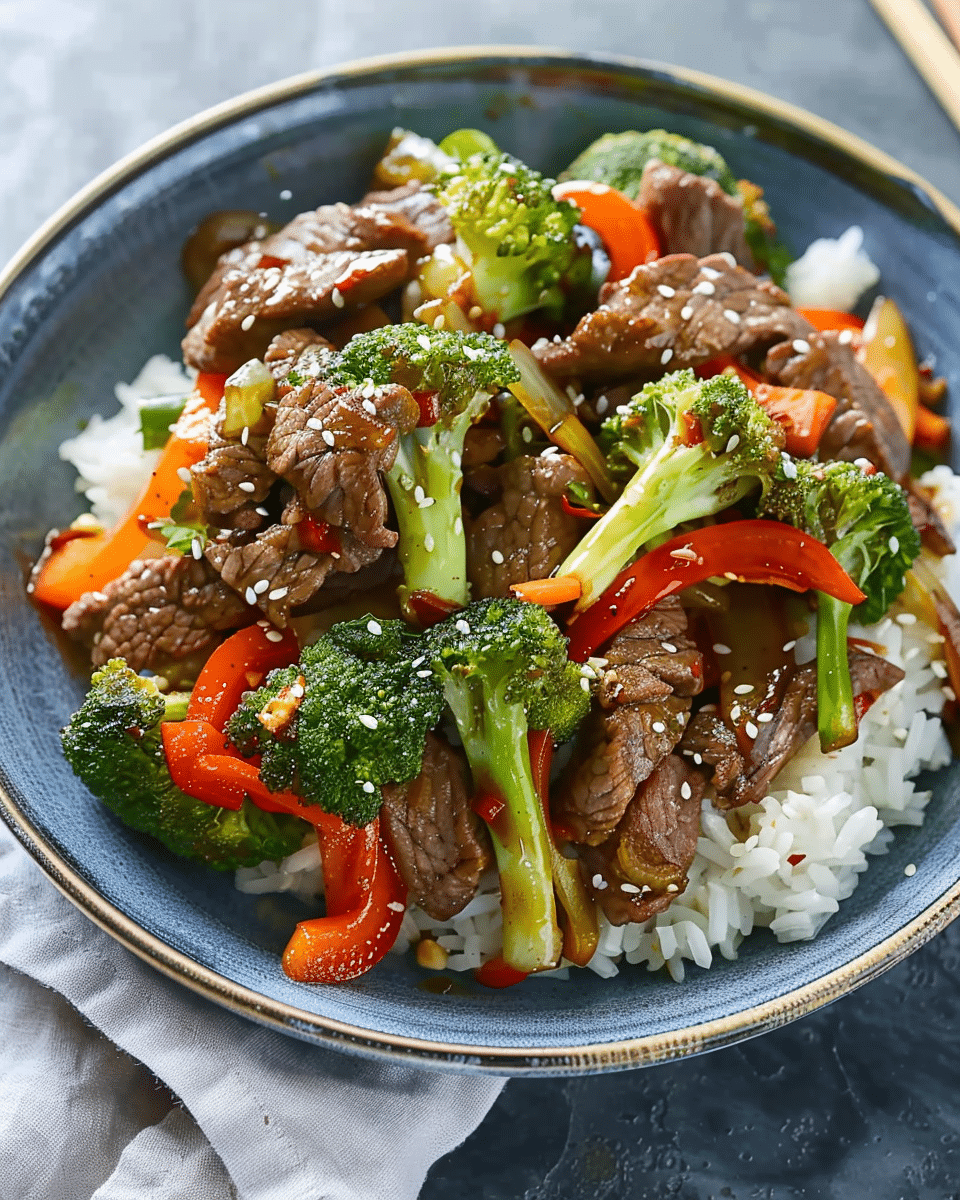 Quick Beef Stir‑Fry