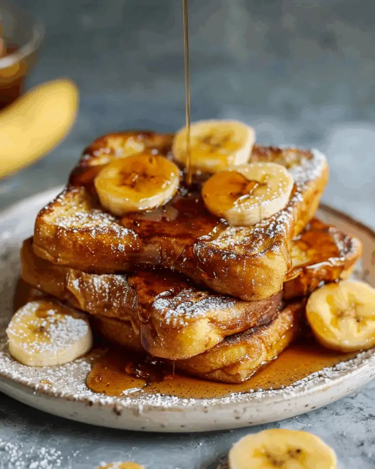 Caramelized Banana French Toast