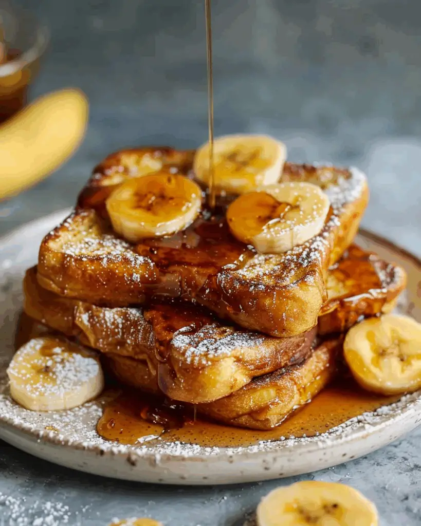 Caramelized Banana French Toast