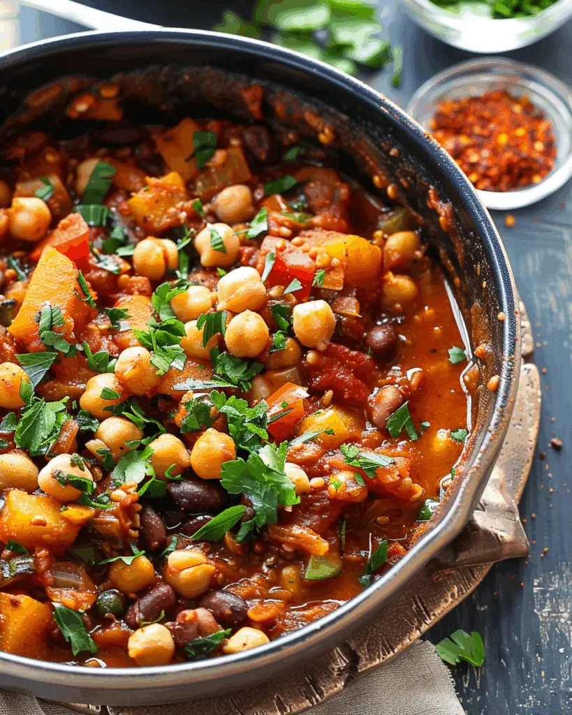 Moroccan Chickpea Stew