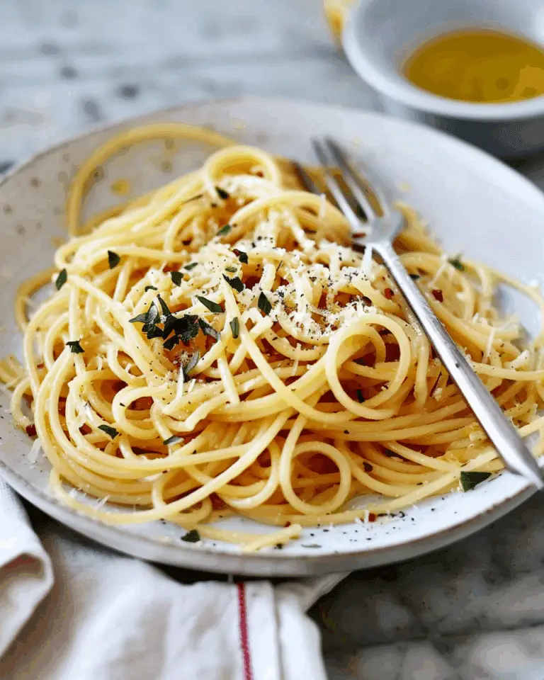 Spaghetti with Chilli and Garlic