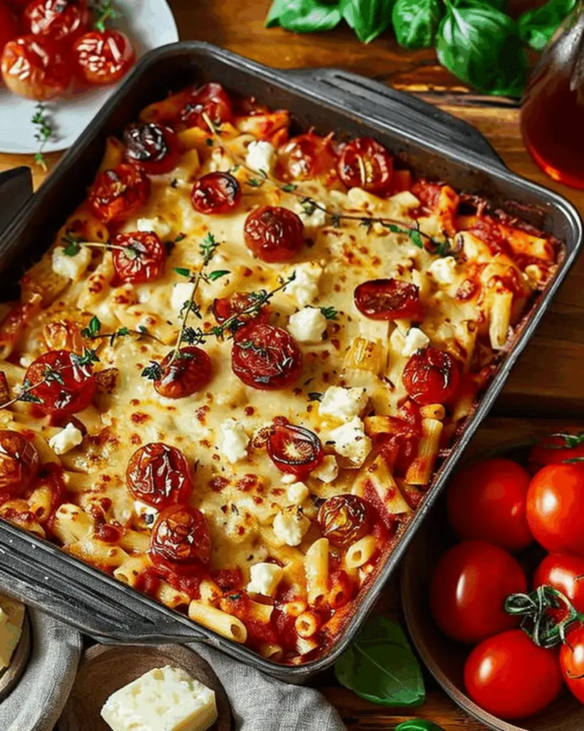 Best Baked Feta Pasta