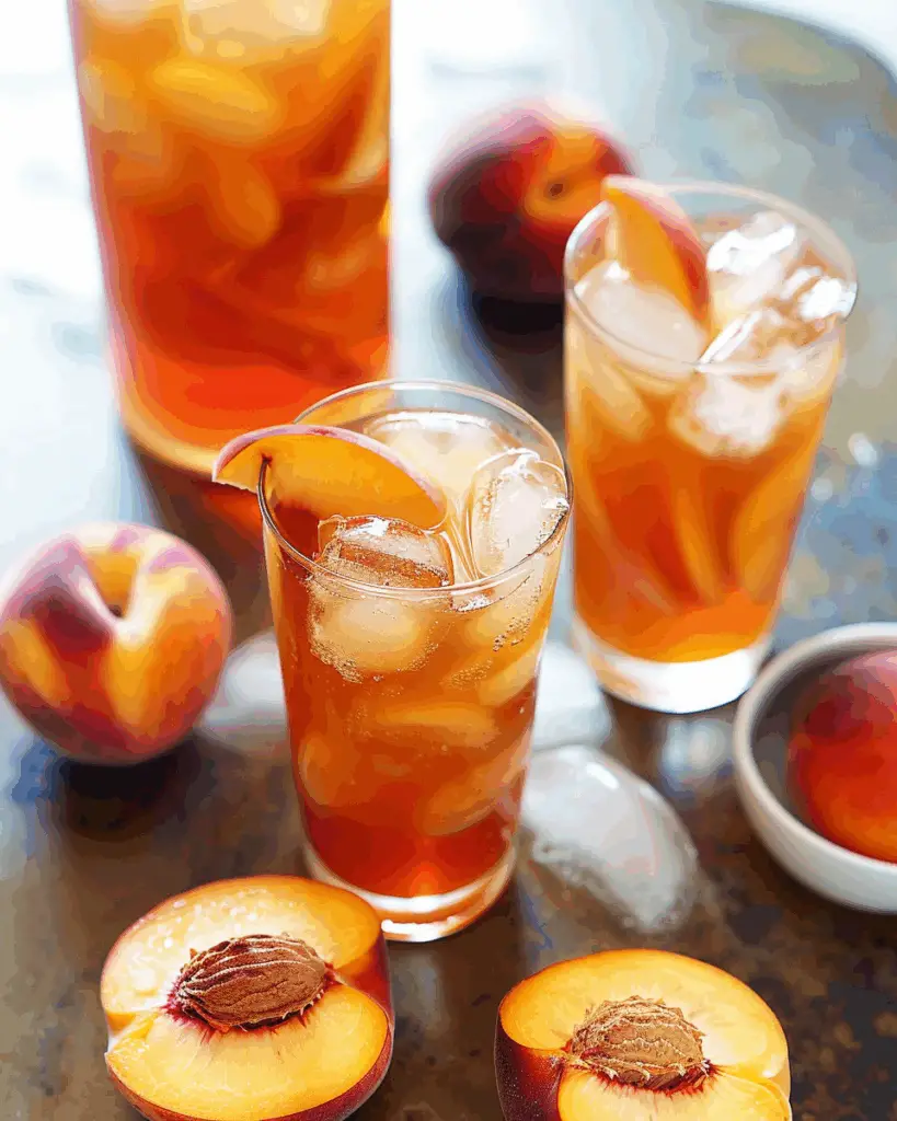 Best Perfect Peach Iced Tea