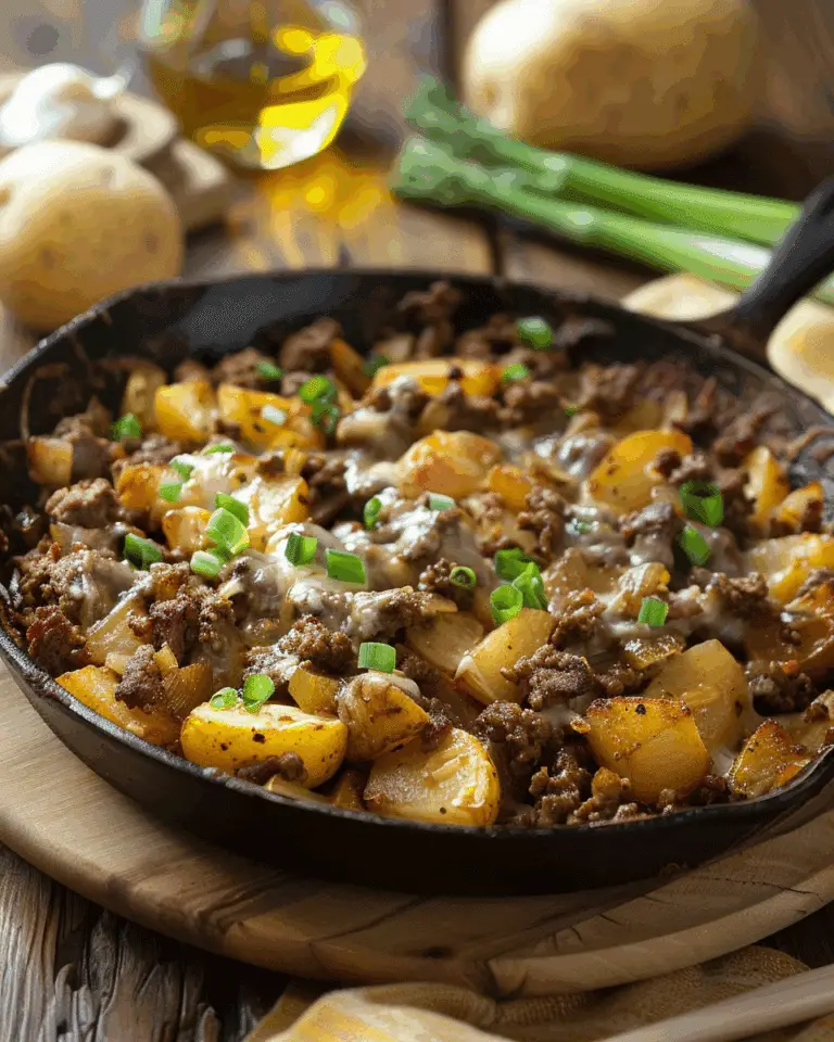 Ground Beef and Potato Skillet